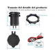 thumbnail image 5 of Cargador Iluminado Usb Dual 3.0a 1 Pieza, Negro Azul, 5 of 5
