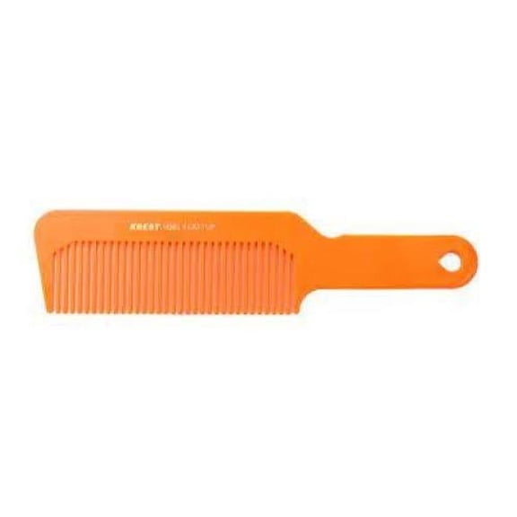 Krest Neon Flattop Comb Orange