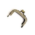 thumbnail image 2 of Moyic Metal Square Purse Frame Handle Durable Embossing Clasp Beads Knurling Accessory Lock Bags Self-Assembly Kiss with Hardware Type3, 2 of 6