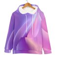 thumbnail image 6 of Bovemsi Sweatshirt for Women Large Hoodie With Gradient Print Plus Size Long Sleeved Sweater Pullover Autumn Pocket Clothes Comfort Hoodie, 6 of 9