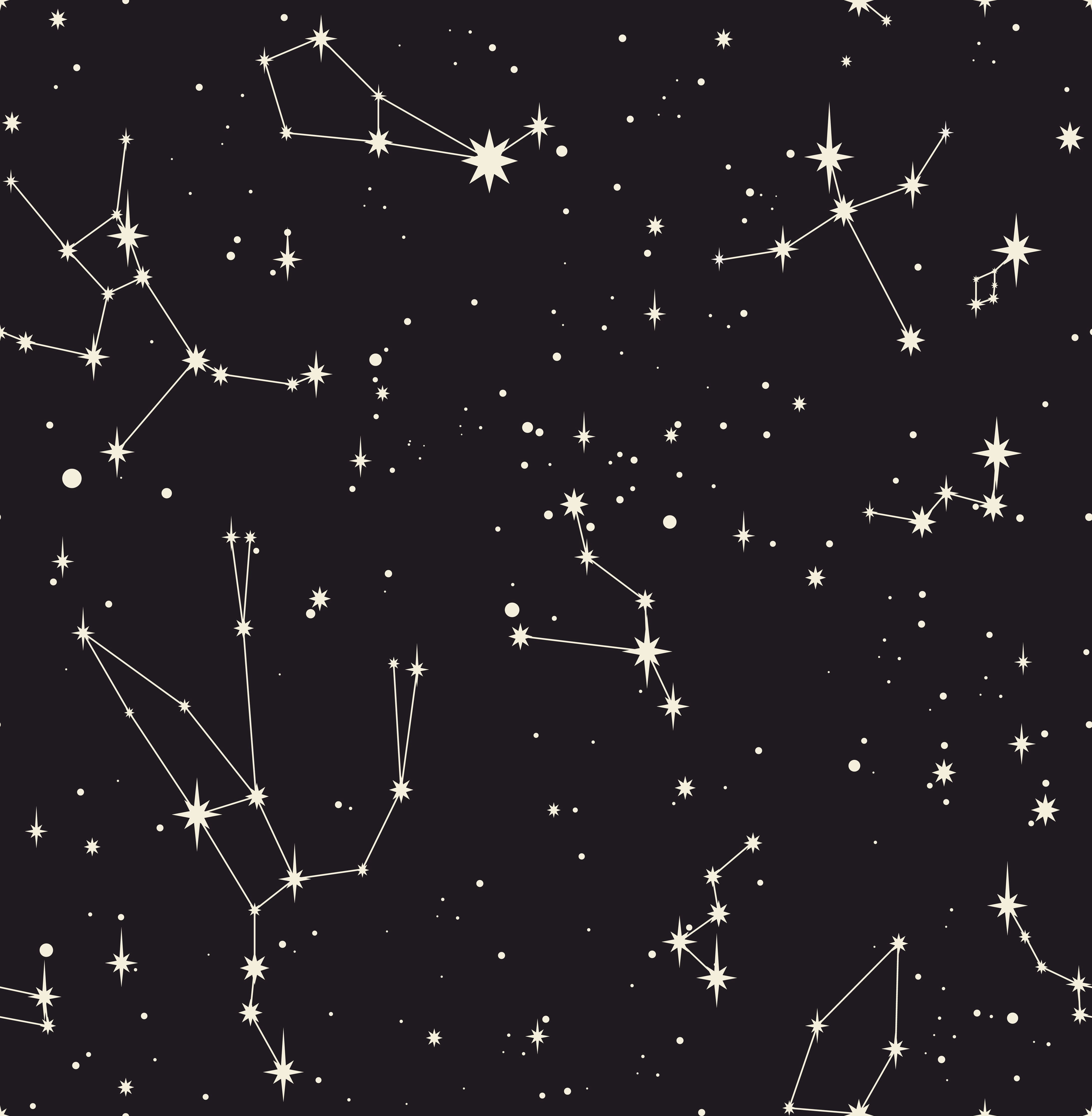 Star Constellation Peel and Stick Wallpaper - Walmart.com - Walmart.com