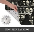 thumbnail image 3 of Halloween Non Slip Door Mat, Halloween Mask Wall (2) Halloween Decor Absorbent Bath Tub Mats, Bathroom Rugs Welcome Mat, Bath Mat for Halloween Decor Home, Kitchen 16x24in, 3 of 6