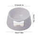 thumbnail image 3 of Comedero para gatos grandes - plato elevado para mascotas de 250 ml con boca ancha • Cuenco de plástico de 7,08x3,14 pulgadas para confort y digestión • Base antideslizante, 3 of 6
