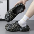 thumbnail image 6 of Men's Garden Clogs Shoes Fun Graffiti Wrapped Clog Sandals Non Slip Outdoor Beach Slippers, 6 of 14