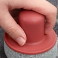 thumbnail image 5 of VBXOAE Kitchen Multi Function Pot Washing Brush Short Handle Cleaning and Descaling High Handle Design Ergonomic Grip ABS Material Quick Foaming and Oil Stain Removal Red, 5 of 5