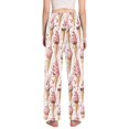 thumbnail image 3 of FORMRS Women's Pajama Pants with Pockets Soft Comfy Loungewear Sleep Bottom, Sizes S-2XL, Pink Ice Cream Pattern, 3 of 8