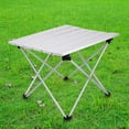 thumbnail image 3 of VIFERR Table de Camping Pliante Portable, Table Carrée en Aluminium avec Sac de Transport et Bureau Compact et Léger pour Pique-Nique, Plage, Randonnée, Pêche, Repas, Camping, 3 of 7