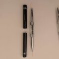 thumbnail image 1 of Juego de bolígrafos para uñas con herramienta especial para pintar con viñetas de flores y líneas de tracción de metal negro de doble uso, 1 of 5