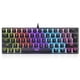 thumbnail image 2 of Teclado Mecanico para Juegos de Computadora de Escritorio 61 Teclas y Cable Retroiluminacion Led Rgb Azul onlyliua, 2 of 7
