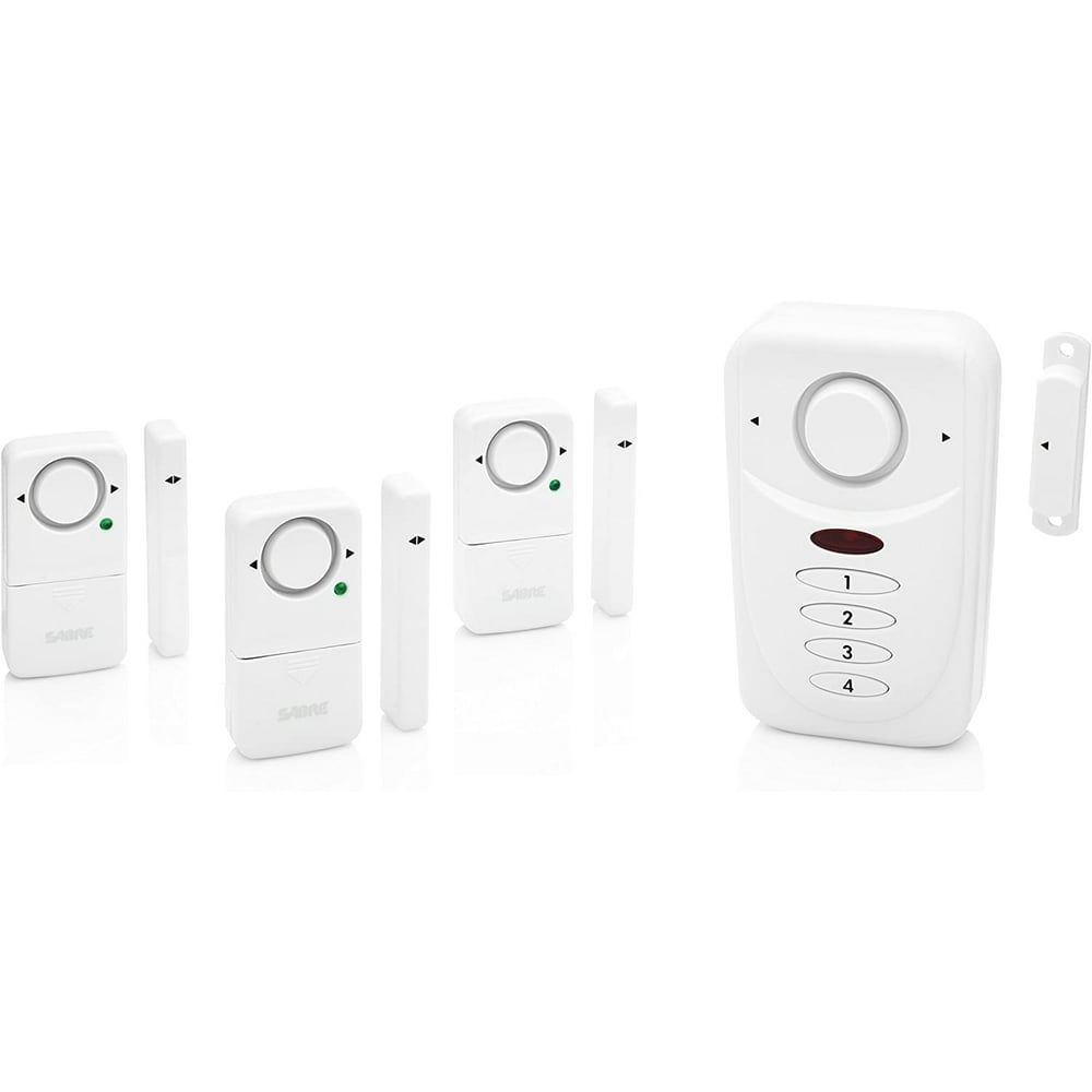 SABRE Motion Sensor Alarm & 3 Door/Window Alarms