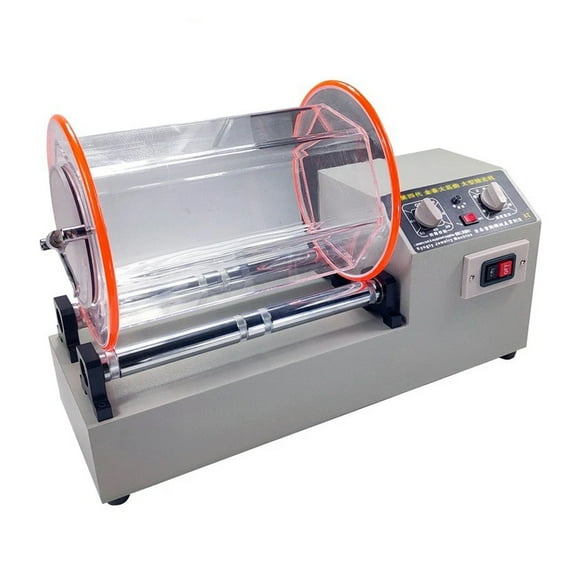 KT1320 11kg Large Capacity Rotary Tumbler Polishing Barrel Drum Polish Machine Jewelry Rolling Polish Gold Silver Tools ,Power Tools