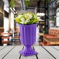 thumbnail image 3 of Grupo Mirandinha - Elegant Fake Gold Plastic Flower Vase - Perfect for Parties & Home Decor, 3 of 6