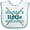 White and Blue, variant on Inktastic Daddy's Little Drummer Boys or Girls Baby Bib