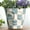 Checkered - Blue, variant on GUGUGO Checkered Face Planters Pots Head, Unique Plant Pots, Eclectic Head Planter for Indoor Plants with Drainage, Cute Funky Flower Pot Heads as Room Decor Aesthetic for Modern Home, Green
