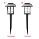 thumbnail image 5 of Bewildely 2/4/6/8 Uds. Lámpara de tierra lámpara de jardín cuadrada de energía Solar luz de noche LED para exteriores para pasarela de Iluminación y accesorios No.02, 5 of 6