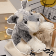 thumbnail image 5 of Peluche Perrito Schnauzer Belug, Gris Blanco, 5 of 5