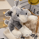 thumbnail image 5 of Peluche Perrito Schnauzer Belug, Gris Blanco, 5 of 5