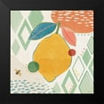 thumbnail image 2 of Charron, Veronique 12x12 Black Modern Framed Museum Art Print Titled - Fruit Frenzy VI, 2 of 5