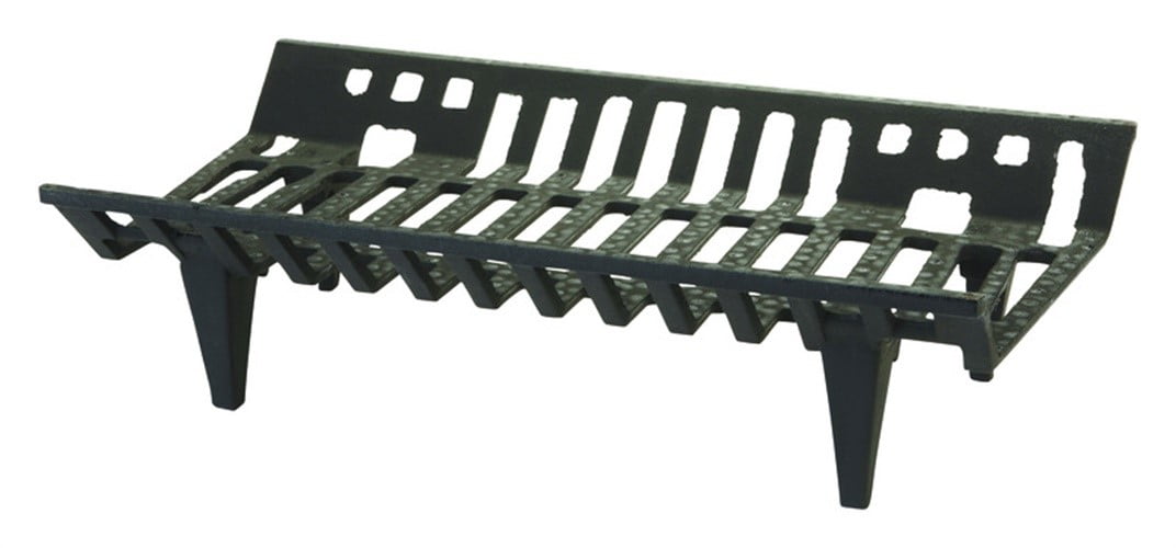 Vestal Black Painted Cast Iron Fireplace Grate