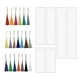 thumbnail image 1 of de de resina para marcapáginas de bricolaje, 40 uds. de borlas, incluye 6 uds., colgante de marcapáginas, accesorios para decoración Gloria Moldes de silicona, 1 of 9