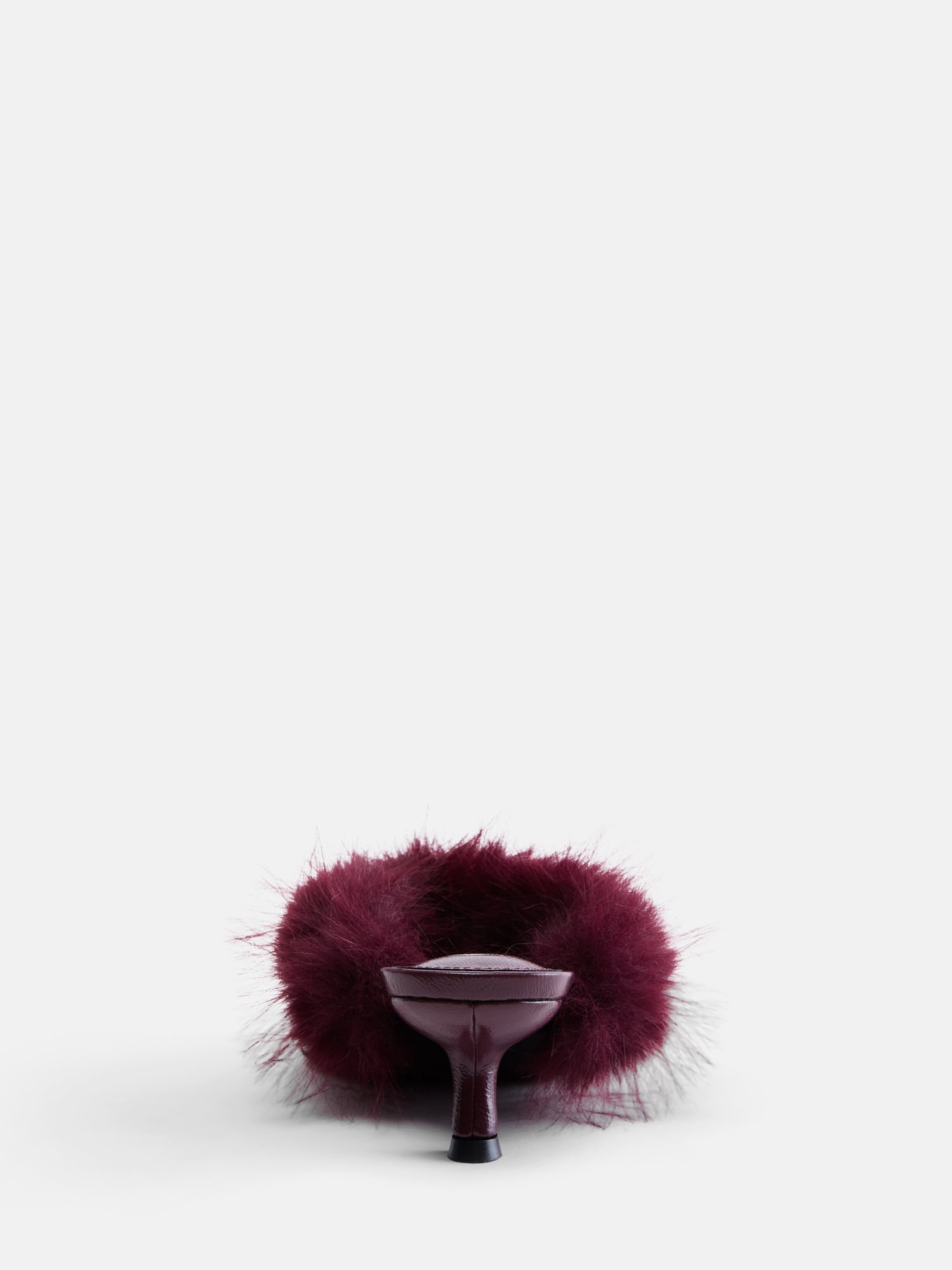 Scoop Women's Faux Fur Kitten Heels