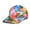 Orange, variant on Men Women Casual Summer Printed Adjustable Outdoor Sunshade Visor Baseball Hat Visors Womens Flat Cap