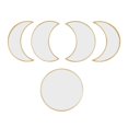 thumbnail image 2 of Espejo Decorativo Macarena Espejo de fase lunar Oro, 2 of 8