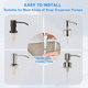 thumbnail image 5 of Kit de tubo de extensión para dispensador de jabón para fregadero de cocina, tubo dispensador de jabón de 47 pulgadas con válvula de retención mejorada, 5 of 7