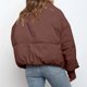 thumbnail image 5 of Abrigos de invierno para mujer, cárdigan de cuello alto sólido a la moda, chaqueta de plumón, abrigo acolchado Odeerbi ODB-3, 5 of 9