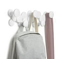 thumbnail image 2 of Umbra Bubble Wall Hook, White, 2 of 2