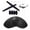 Black - Polarized + Black Earsocks+Temple Socks, variant on Walleva Polarized Replacement Lenses for Oakley X Metal XX Sunglasses-Black