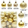 thumbnail image 3 of Christmas Tree Decorations, Candy Cane Christmas Decorations 50 PCS Christmas Ball Ornaments Set, Christmas Ornaments Balls Shatterproof Hanging Ornaments Kit, 3 of 4