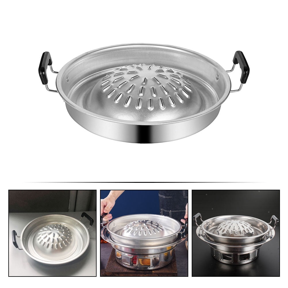 Korean bbq grill Professional Food Grill Pan Camping Barbecue Pan