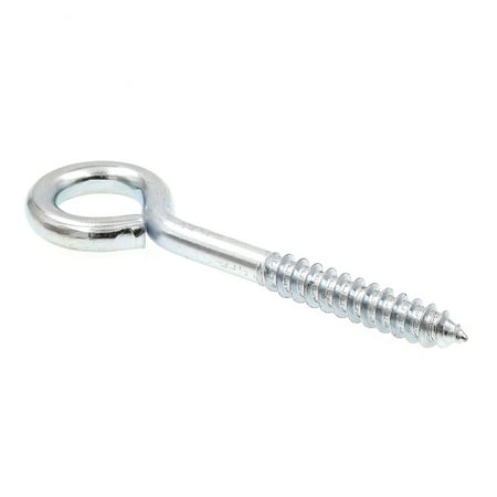 

Prime-Line 9067941 Screw Eyes Lag Thread 3/8 in. X 4-1/2 in. Zinc Plated Steel 10-Pack