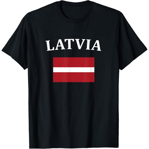 men and women can wear,Latvian Pride Flag Latvia T-Shirt