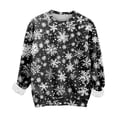 thumbnail image 4 of Chandails de Noël pour Femmes 2025 Col Rond Hiver Fêtes Mignons Pulls, 4 of 6