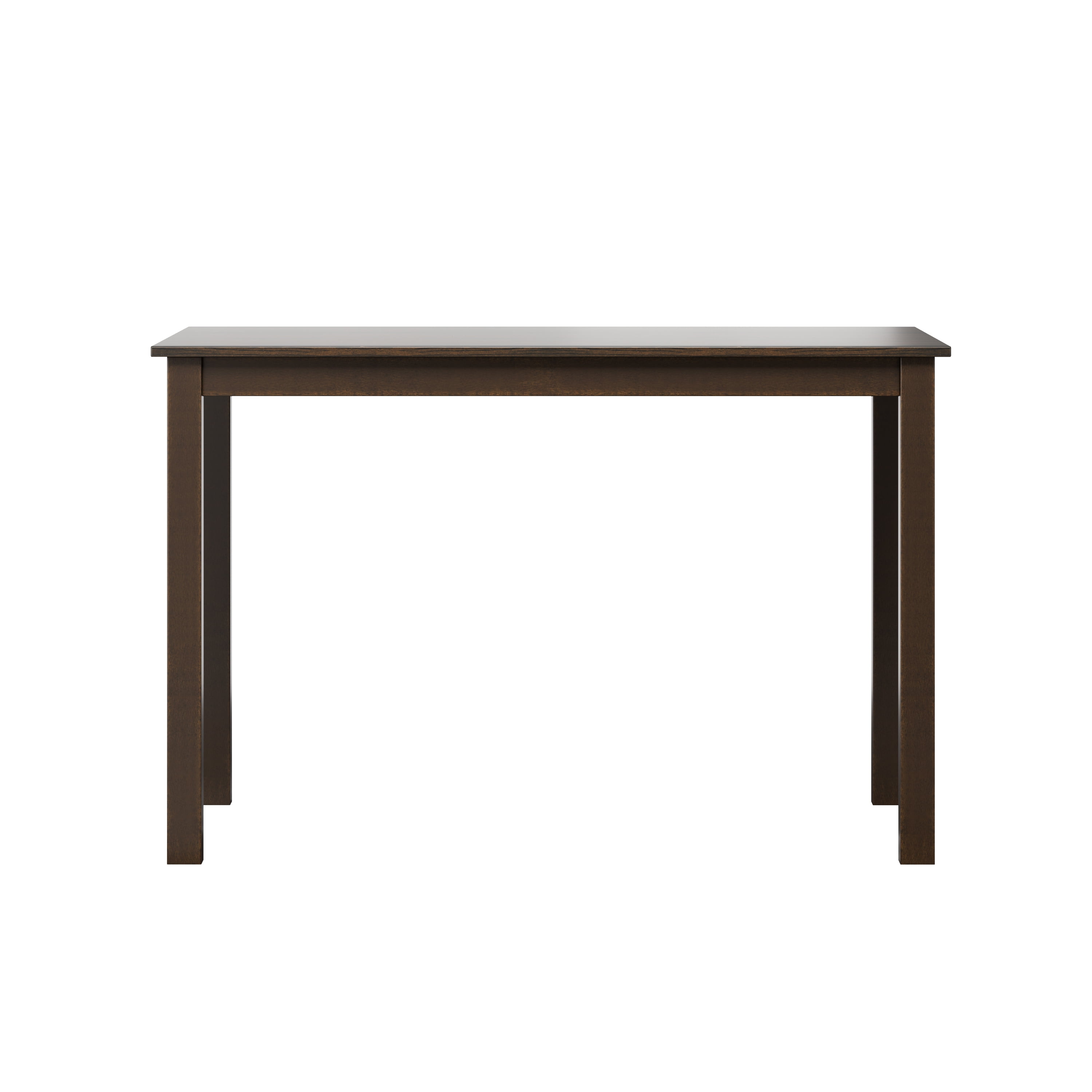 Mainstays Eastwood 5 Piece Wooden Dining Set, Dark Brown