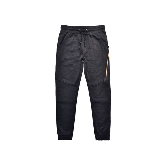 Ring Of Fire Big Boys First Team Knit Joggers Black Heather M (10-12)