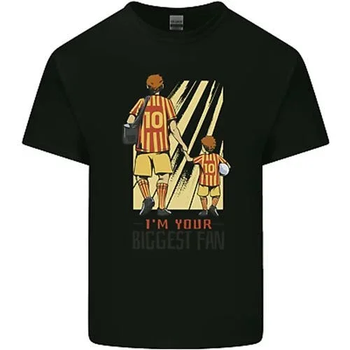 Kiraa Tee With Father'S Day Football Dad & Son Daddy Mens Womens S-5Xl T-Shirt