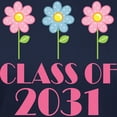 thumbnail image 3 of CafePress - Class Of 2031 Cute Women's Value T Shirt - Women's Traditional Fit Dark T-Shirt, 3 of 4