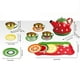 thumbnail image 3 of Fiudx Juego de Té, Juguete de Simulación, Tetera y Tazas de Metal, Diseño de Frutas y Flores, Caja de Regalo Portátil, Juego de Rol, Actividad Familiar Divertida, Peso de 640 G, Seguro y Fácil de Lim, 3 of 3
