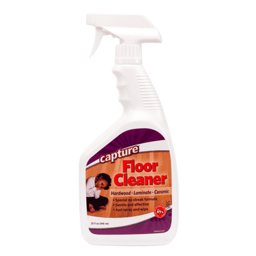Capture Hardwood & Multi-Surface Floor Cleaner – Streak-Free Shine for Hardwood, Ceramic, Laminate & Tile (32 oz)