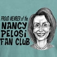 thumbnail image 3 of CafePress - Nancy Pelosi Fan Club T Shirt - Mens Comfort Colors Shirt, 3 of 5