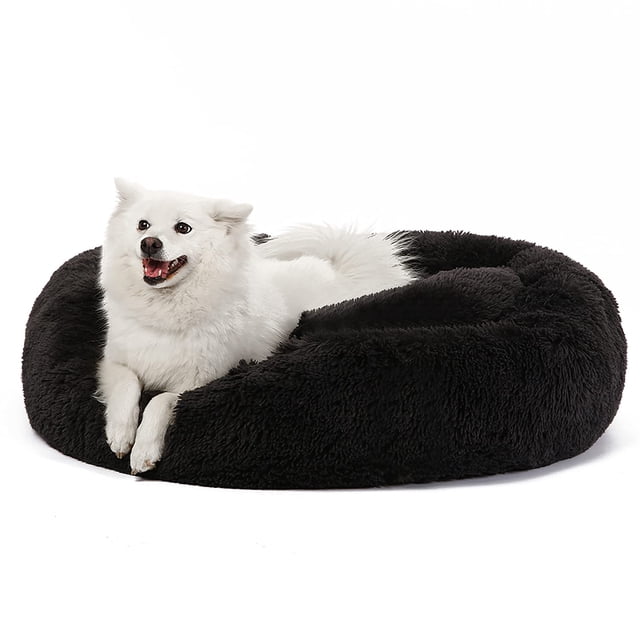 Cama para perros JEMA Calming Donut Cuddler para perros medianos y grandes