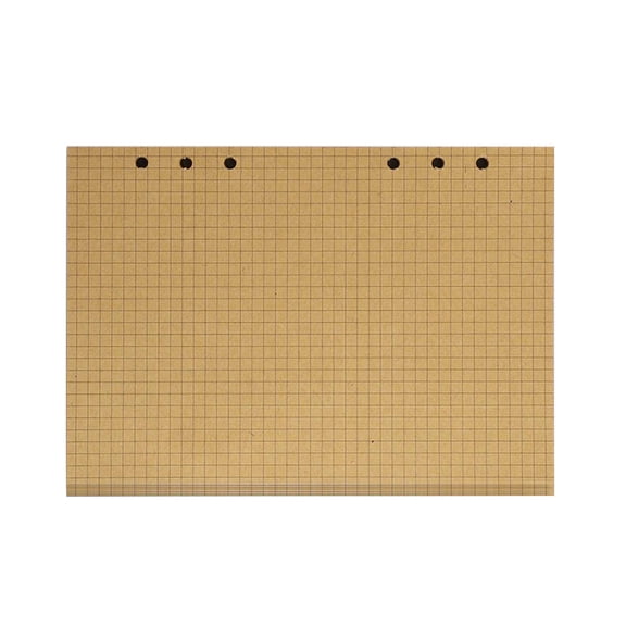 80 Sheets 6 Holes Refill Inserts Horizontal Line Paper Refillable Refill Paper Filling Paper Replacement Sheets
