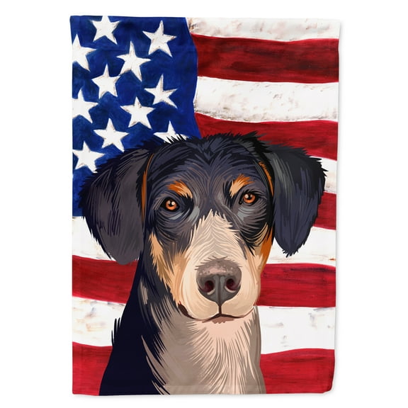 Carolines Treasures CK6520GF Eurohound Dog American Garden Size outdoor-flags, Multicolor