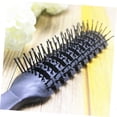 thumbnail image 5 of Juego de 12 peines para el cabello con cepillo desenredante, nervaduras antiestáticas y cuidado suave del cuero cabelludo para todo tipo de cabello., 5 of 5