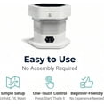 thumbnail image 5 of Portable Folding Washing Machine, 12L Mini Washer for Baby Clothes, Underwear, Delicates - Foldable, Quiet, Space-Saving Laundry Machine for Travel, Dorms, Apartments, Camping, Small Loads, 5 of 10
