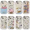 thumbnail image 2 of Funda bonita de dibujos animados S-Snoopys 3D Wave para iPhone 16 15 14 13 12 11 Pro Max Mini X XR XSMAX 8 7 6S Plus funda de silicona suave, 2 of 5