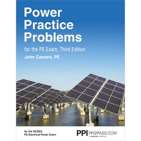 Pre-Owned PPI Power Practice Problems for the PE Exam, 3rd Edition More Than 560 Practice Problems for the Open-Book NCEES PE Electrical Power Exam, 9781591266327, 1591266327, Paperback, Third editi